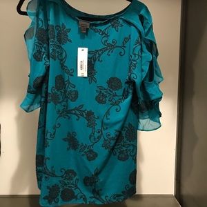 Worthington women’s ruffled blouse